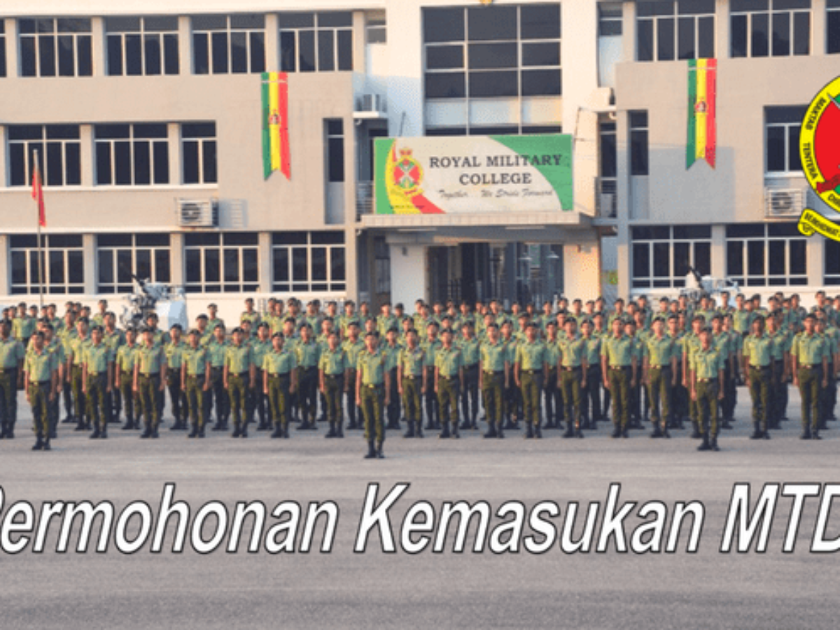 Permohonan Mtd 2022 Kemasukan Ke Royal Military College Rmc